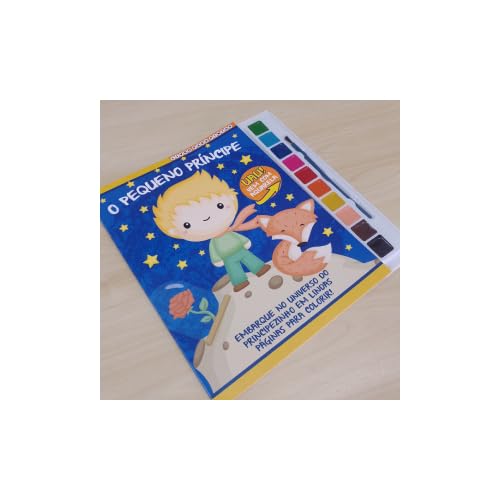 O Pequeno Príncipe - Livro para pintar com aquarela O Pequeno Príncipe - Livro para pintar com aquarela - Imagem 2