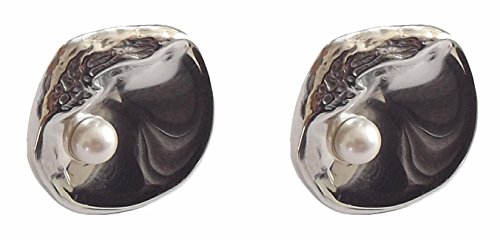 De estilo Art Nouveau joyas pendientes en forma de ostras Cover