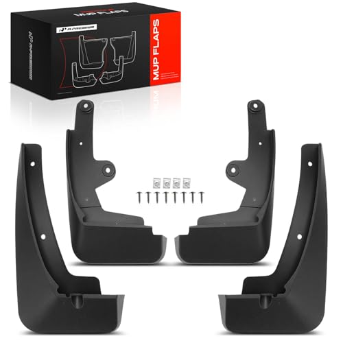 Image of A-Premium Mud Flaps Compatible with Mazda | for Mazda CX-30 2020-2025 Sport Utility, No Drilling Required Mud Guards with Hardware Accessories, Set of 4 Front and Rear