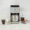 Cuisinart 12-Cup Coffee Maker, Programmable PerfecTemp Thermal Carafe Coffee Machine with 1-4 Cup Setting, Brew Strength Control and Brew Pause, Stainless Steel, DCC-3400NAS, Silver