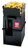 Wilson Portable Tennis Ball Machine w/Remote & 2-line. Speed 75 MPH. Variable Topspin/Underspin. Electronic Elevation. from The #1 Name in Tennis - Wilson Sports