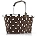 Produktbild Reisenthel carrybag Mocha dots - BK6018+ braun Mokka Punkte - Design Einkaufskorb Korb Shopper braun mit Pünktchen