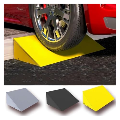 �X�e�b�v�����v�A Wheelchair Threshold Ramp 50x(14-38)x(5-15)cm Multicolor(Yellow,50x30x11 cm)
