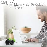 myHodo Kulki magnetyczne 20 mm (10 sztuk), gadżet biurowy i techniczny, antystresowy, pomysł na prezent, magnesy ferrytowe do terapii magnetycznej, prezent reklamowy