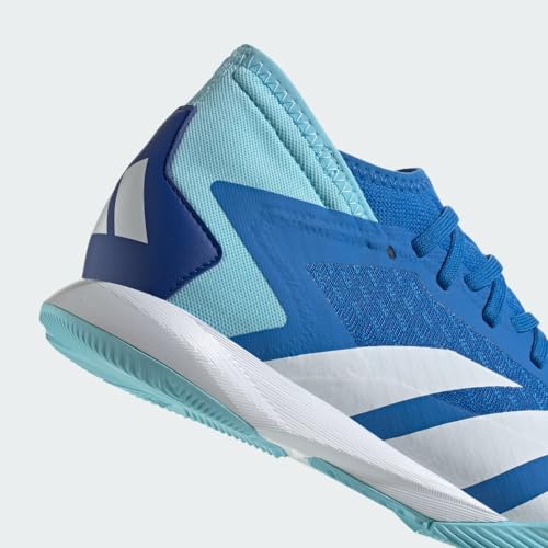 adidas Unisex Predator Accuracy.3 Indoor Soccer Shoe (Bright Royal/White/Solar Red,10.0) - image 8