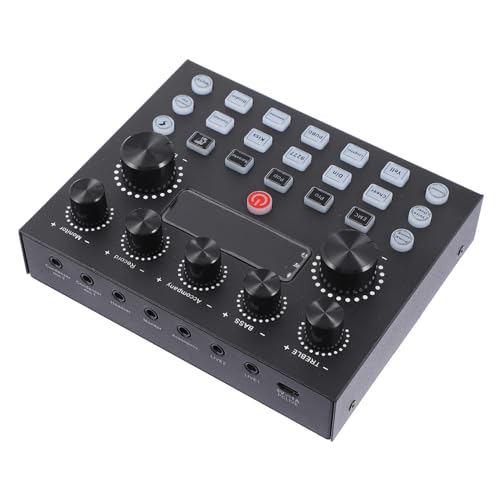 Multi-effets sonores pour PC et micro karaoké via carte son externe Beaupretty DJ portable