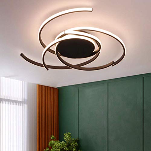 Plafonnier LED moderne à intensité variable forme fleur - 2