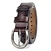 XuoAz Women-Leather-Belt for Jeans Pants Adjustable-Fashion-Casual-Waist-Belts Hollow Flower Belt for Ladies Girls