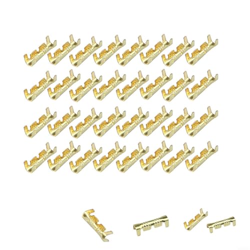 Image of 50 Pcs Double U-Shaped Parallel Cold Terminal Connectors