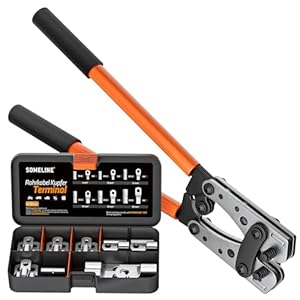 SOMELINE Crimpzange 6-50mm² Rohrkabelschuh Zange