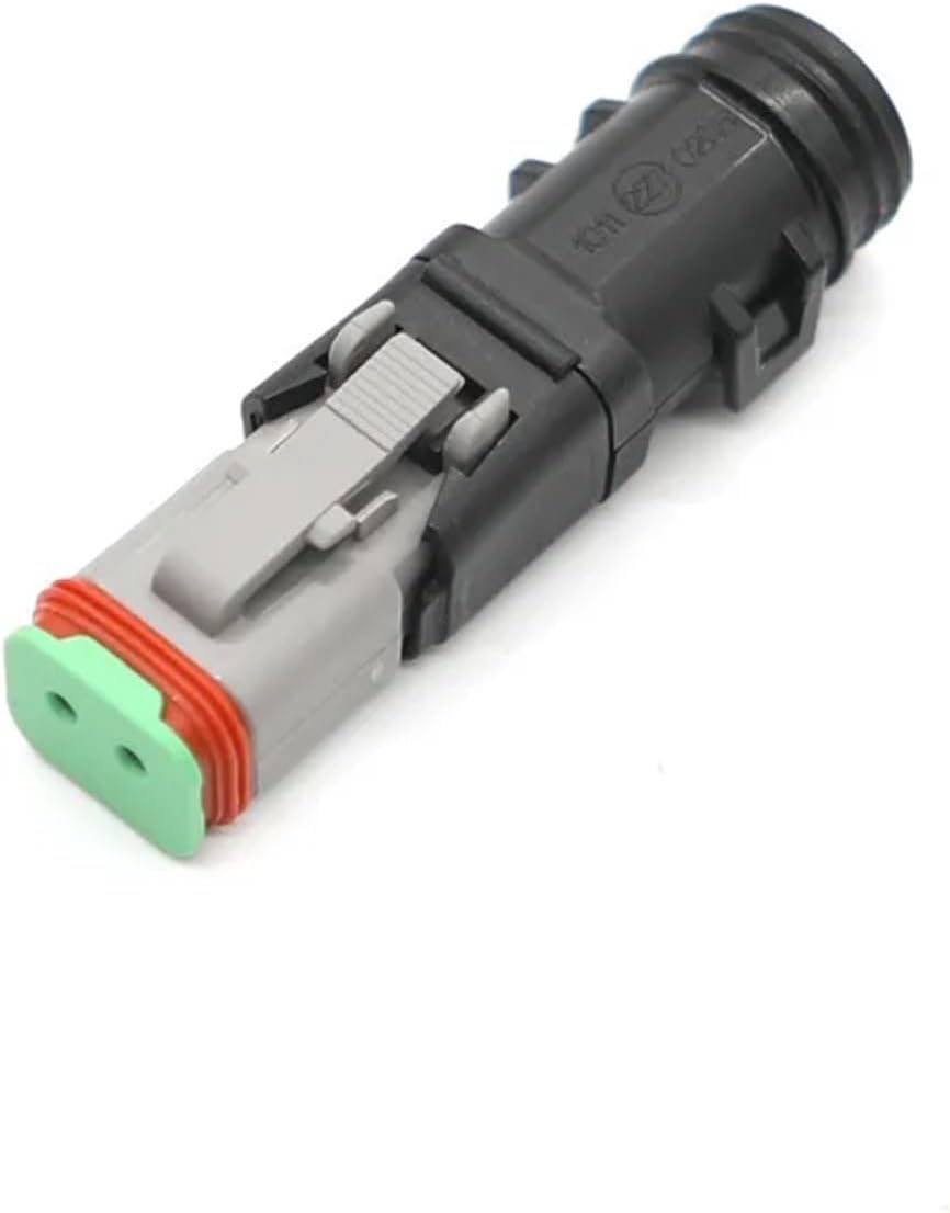 1Pcs DT Connector Special Wire Clamp 2 3 4 6 8 12 Holes 1011-229-0205 1011-227-0205 2P 3P 4P 6P 8P 12Pin Female Male(8-Hole Male End Cabl)