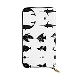 Insgesamt 12 Kreditkartenfächer, 3 Geldfächer und integriertes Reißverschlussfach für Kleingeld