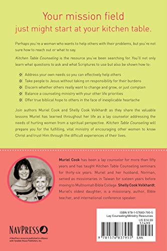 Kitchen Table Counseling: A Practical And Biblical Guide For Women Helping Others #TOP1