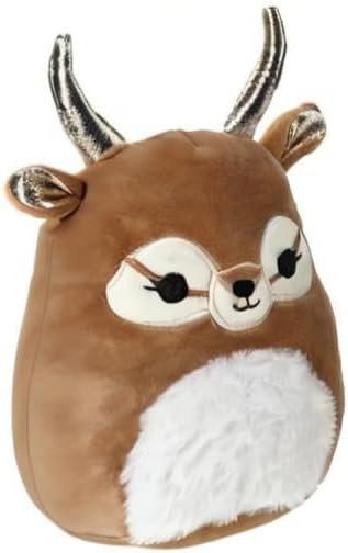 Miniatura 2 de Squishmallows Antílope Kieli de 7.5" con cuernos dorados