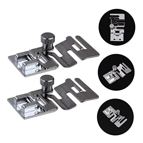 2 piezas de prensatelas para máquina de coser TEHAUX miniatura 4