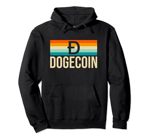 Meme DogeCoin Crypto Investor Trader HODL Cool Moon Doge Sudadera con Capucha