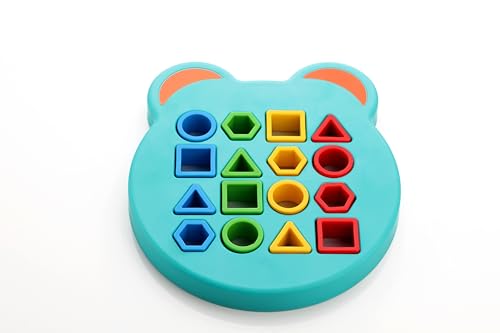 ZUDO Shape Matching Game Color Sensory Educational Toy, Children Puzzles Geometric Shape Quick Matching Board, Color & Shapes Puzzles Learning Games Toy for Kids Ages 1-8 - Image 3