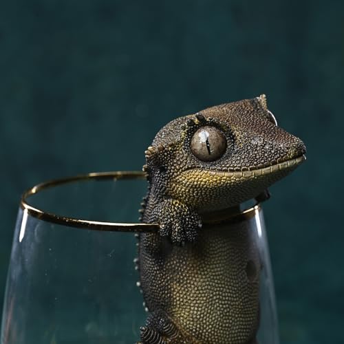 Gecko Eyelash statuette AMITD durable aux détails intricés faits main - 4
