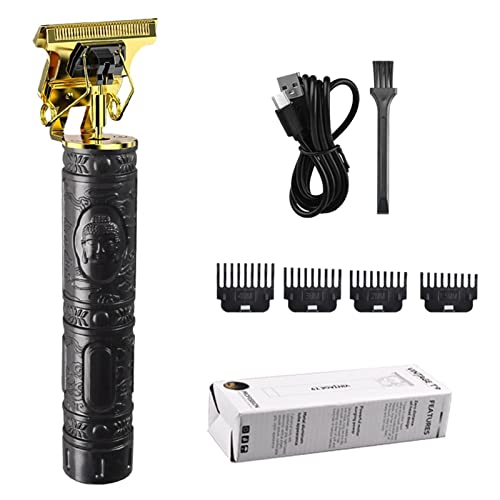 Cortapelos profesional para hombre, recortadora de pelo, máquina de corte de pelo, cortadora de pelo, recortadora de pelo inalámbrica sin huecos, kit de aseo para hombres, máquina de corte de pelo