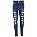 Produktbild A2Z 4 Kids® Kinder Mädchen Dünn Jeans Designer Denim - Girls Jeans M617 Dark Blue 11-12