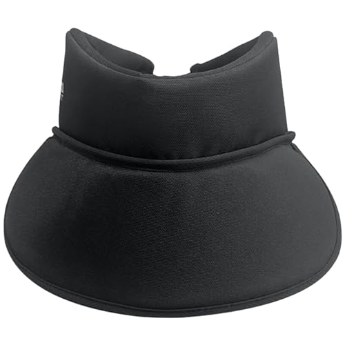 yeeplant Ice Hockey Goalie Neck Guard - 900D Oxford Fabric with Foam Padding, Adjustable 10.2-13.8 Inch Protection