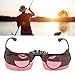 Asixxsix 8X Zoom Hands Binocular Glasses, Manual Focus HD Telescope Glasses, Ergonomic Opera Glasses with Triple Color Cpl Filter for Fishing, Bird Watching, Sports, Concerts