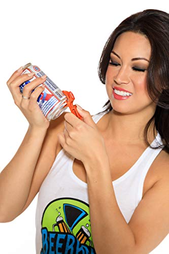 Shotgun Keychain Tool Beer Bong Pink 3-Pack - Special Plastic Shotgun Tool, Bottle Opener And Tab Opener All In One - Great For Parties, Sporting Events, Drinking Accessories - Made In Usa #TOP4