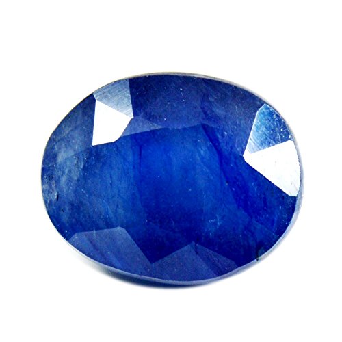 Natural Blue Sapphire Loose Gemstone Faceted 5 Carat Oval Shape Chakra Healing September Birthstone AA+