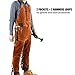 Leather Welding Split Leg apron with Welding Hood - Heat & Flame Protection - Adustable M to XXXL for Men & Women, 24X42-INCH