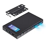 MeLE Quieter DL Ultrathin Fanless N150 Mini PC Dual 2.5G LAN 16GB LPDDR4x 512GB SSD Micro PC HDMI 4K USB-C DP1.4 Triple Display 2.4/5GHz WiFi BT5.1 Small Desktop Computer on Soft Router, NAS, IoT
