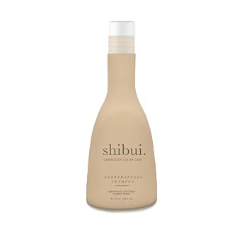 SHIBUI Everydayness Shampoo, Gentle Daily Cleanser with Rose Water & Sake, For Fine to Medium Hair, Color-Safe & Silicone-Free