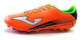  Joma Supercopa Botas Fútbol para Césped Artificial (46 EU, Naranja)