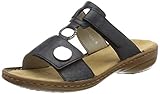 rieker pantoletten damen blau Verschluss: Klettverschluss Rieker Damen Frühjahr/Sommer 60892 Pantoletten, Blau (Pazifik 14), 42 EU