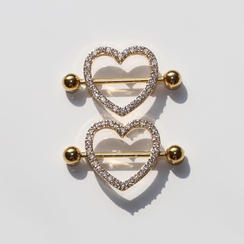 Nipple Piercing Jewelry 14G Stainless Steel Nipple Rings Heart Butterfly Flower Bow Nipple Barbells3