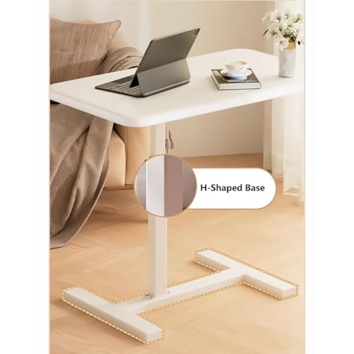 Table de chevet médicale réglable à roulettes cachées pour ordinateur - 7