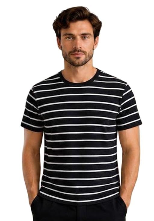 Core Collection Men Casual Round Neck Tee with Contemporary Fashion and Soft Comfort Fit-picture-45