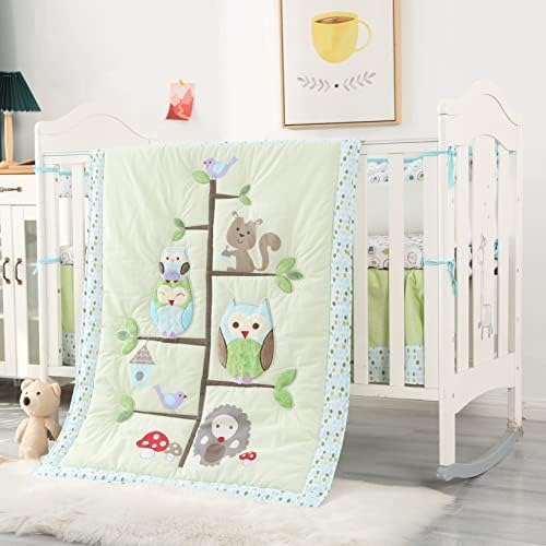 owl crib sheets