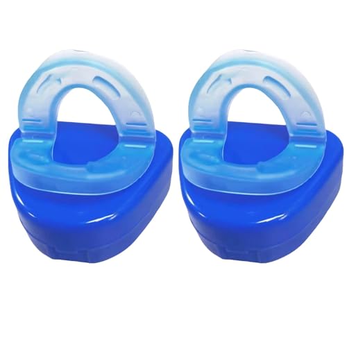 Anti Ronflement Orthese | 2 Pièces Attelle Anti-ronflement | Embout Buccal Anti-ronflement | Protège-dents Anti-ronflement | Contre Le Bruxisme Et Le Ronflement Pour Hommes Et Femmes
