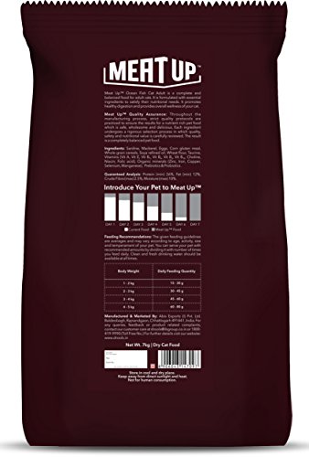 Image of Meat Up Adult Cat Food, 7 Kg & Clumping Lavender Fragrance Cat Litter, 5Kg - Liquid