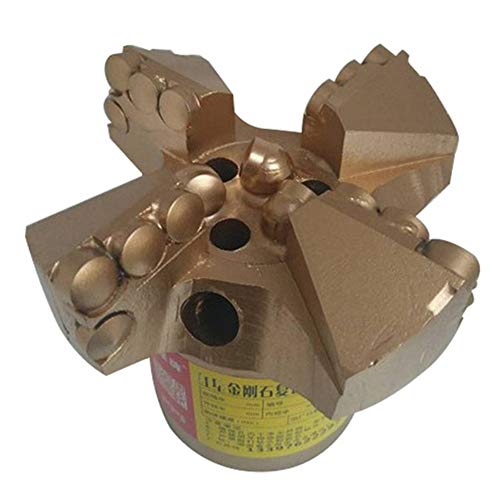 LANTAO 4 Wings Step Drill Bit Well Drilling PDC Drag Bit For Mining Drilling Bit Geological Exploration Coal Mining (hole diameter 133mm)