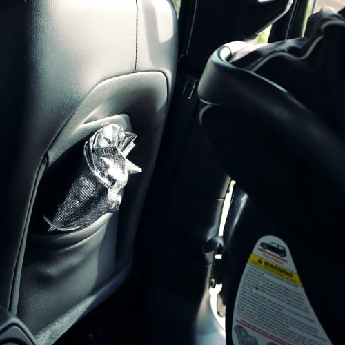 Car Seat Sun Shade Cover - Keep Your Baby's Carseat At A Cooler Temperature - Covers And Blocks Out Heat & Sun - More Comfortable For Baby Or Child - Protection From Uv Sunlight - Mommy's Helper #TOP5