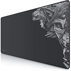 Fabrica De Uniformes De Trabajo TITANWOLF Alfombrilla para ratón Speed Gaming XXL 900 x 400 mm - XXL Mousepad Mouse Pad - Base para Mesa Grandes Dimensiones - Mejora la precisión y la Velocidad - Resistente