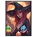 MTG Magic The Gathering (D20 Witch) - 100ct Matte TCG Card Art Sleeves by Ai Armor