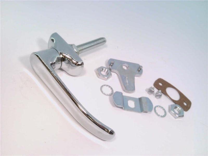 Southco 92-31-131 Non-Locking, L-Style, Handle, Bright Chrome Plated