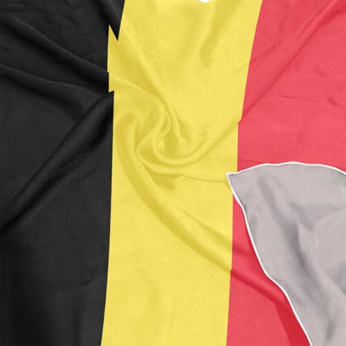 Women's Fashion Silk Scarf Trinidad and Tobago Flag Square Hair Bandanas 23.6 inches Square Satin Headscarf4