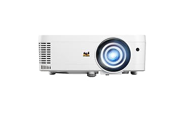 ViewSonic Ls550Whe (1280X800) Resolution, Wxga Projector, 300''Maximum Display, 3000 Ansi Lumens, Led Technology, 30,000 Hours Lamp Life+Horizontal +Vertical Keystone+ Inbulit Speaker+Hdmi, White