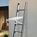 Ladder Work Platform, 330.69 lbs Loading Capacity Foldable Ladder Platform Accessory, Heavy Duty Ladder Work Stand System, Extension Ladders Tool for Decoration, Maintenance, Wiring, Painting