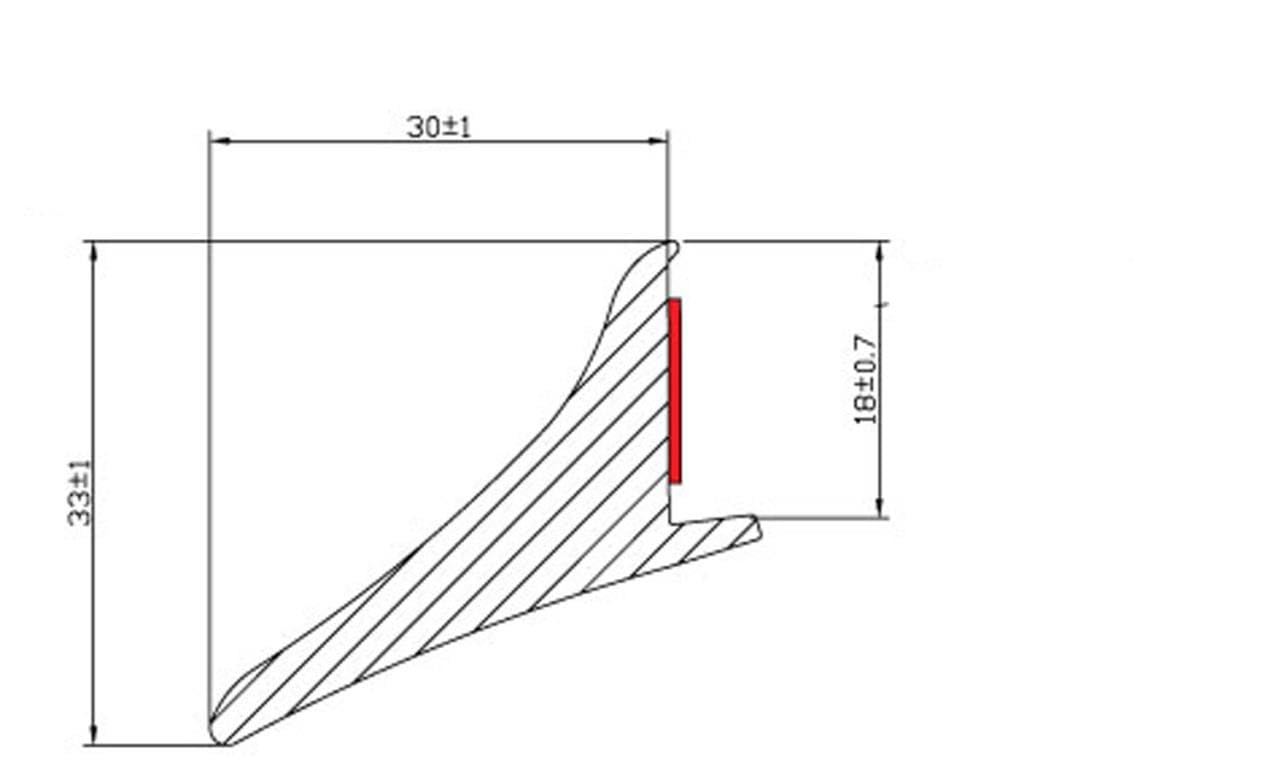 Hansen Styling Parts → 1 Stück ← universelle Kotflügelverbreiterung 30 mm Breit - 200 cm lang passend für PKW, Pickup, Wohnmobil, SUV, Transporter Gummilippe Verbreiterung