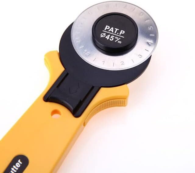 45mm 28mm Leather Set Blades Rotary Cutter For Fabric Circular Quilting Cutting Patchwork Cut Tool Quilter Leather Cutter - (Color: 45mm Rotary Cutter)
