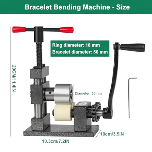 Machine à rouler les bijoux pour plier bagues et bracelets - 7